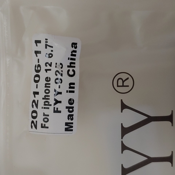 FYY Leather Wallet Case for iPhone 12 6.7" - Picture 4 of 4